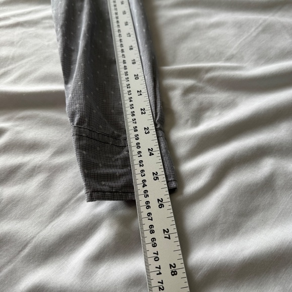 Thread & Cloth Mens Long Sleeve Mini Check Button Up Shirt Gray Y2K VTG Size Med - Picture 12 of 15